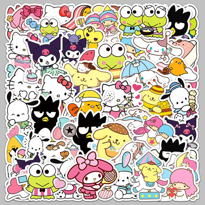 Wholesale 50pcs  Mixed Stickers Cartoon Cute  Stickers