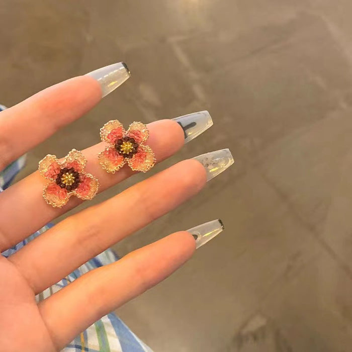 Wholesale Exquisite Tea Unique Earrings