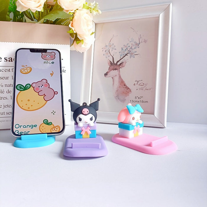 Wholesale PVC Cartoon Doll Mobile Phone Holder JDC-PS-MingT009