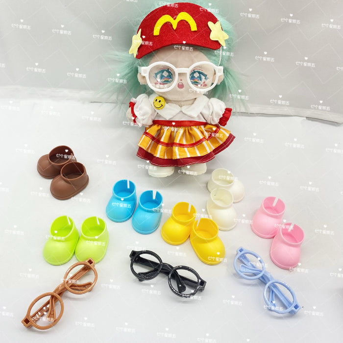 Wholesale cotton doll shoes short rain boots toy accessories