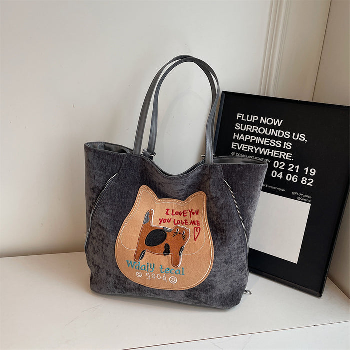 Wholesale Small niche design casual large capacity fashionable versatile commuting tote bag