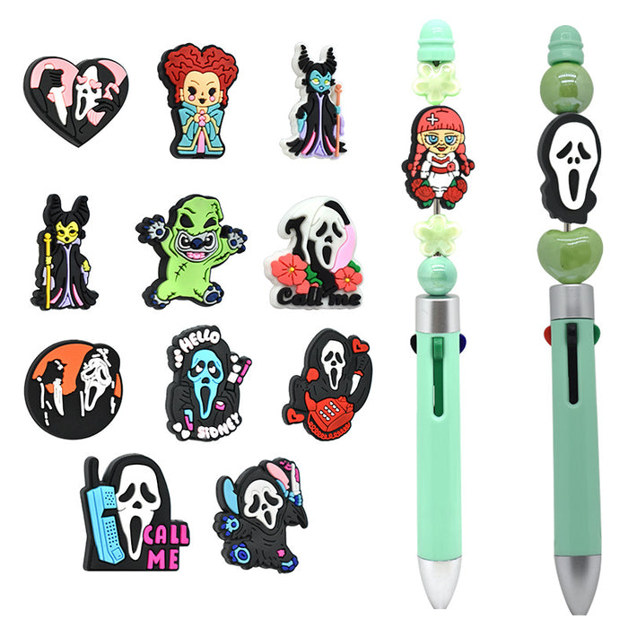 Wholesale horror  beads high value student series fun diy coke beads detachable pen beads