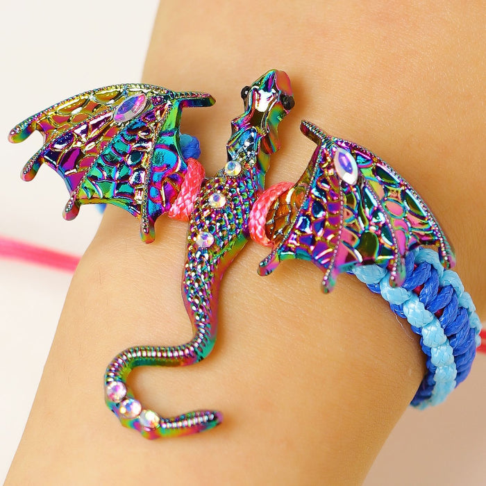 Wholesale Retro Dragon Dripping Oil Enamel Brooch Accessory Gift