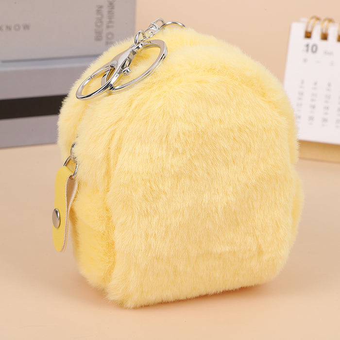 Wholesale Plush small change purse mini cartoon cute wallet
