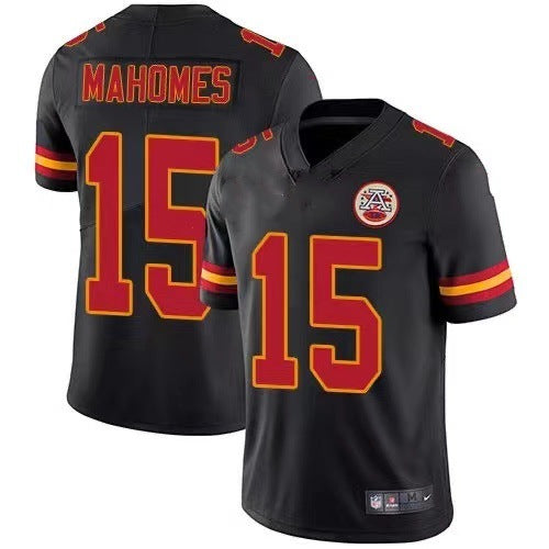 Wholesale NFL Football Uniforms Chiefs No. 87 KELCE No. 15 No. 10 PACHECO No. 25 Embroidery JDC-CTS-HF001