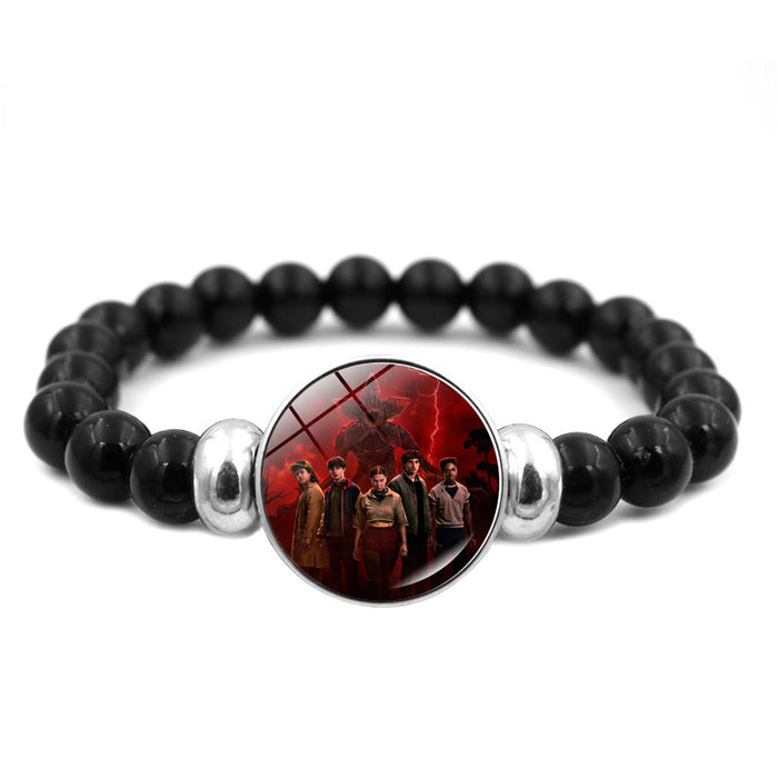 Wholesale Movie-themed series of stylish and versatile resin beaded bracelets