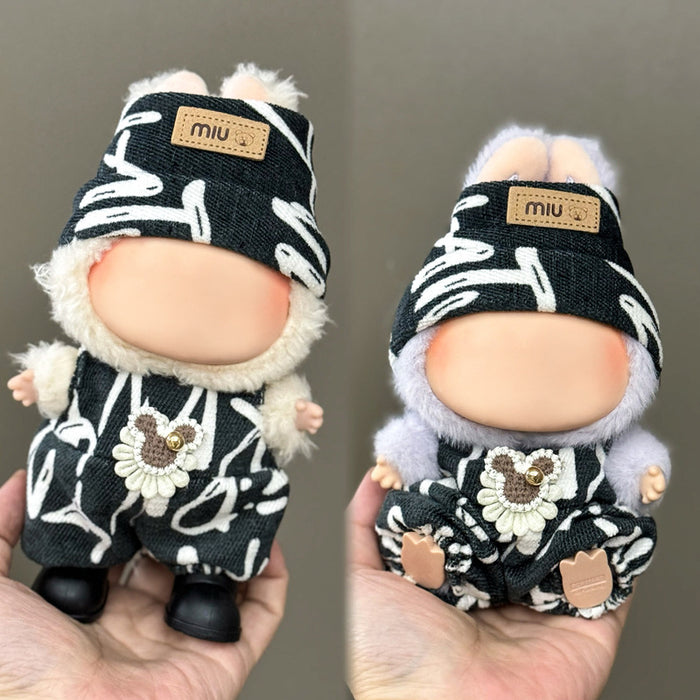 Wholesale Only clothes are suitable for 17cm blind box pendant plush doll clothes