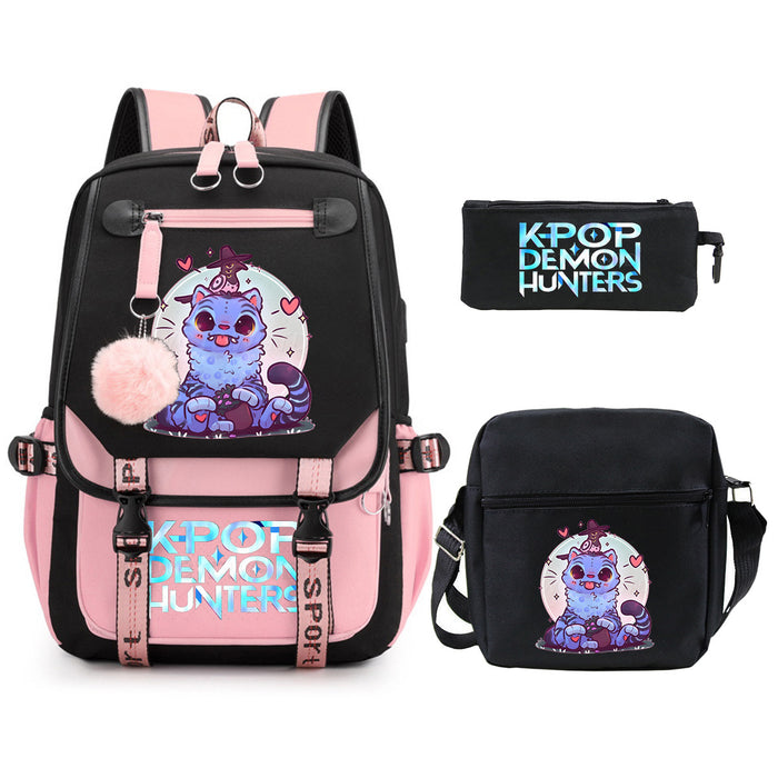 Wholesale Printed Children' s Fashion Backpack,  Large Capacity  Casual School Bag