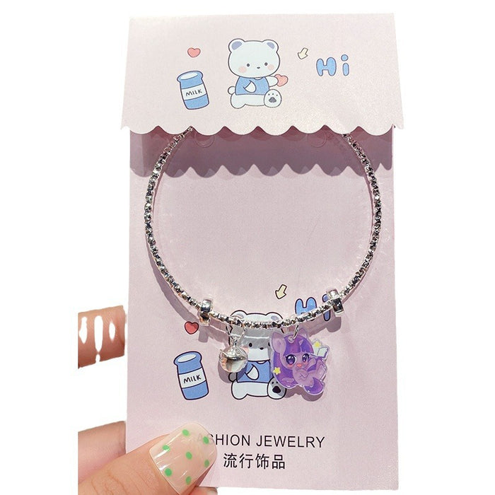 Wholesale cartoon children' s independent packaging student bracelet