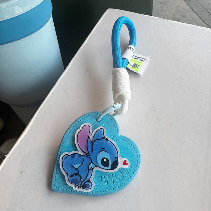 Wholesale Cartoon Cute Love Element Bag Pendant Woven Keychain Pendant High-end Hanging