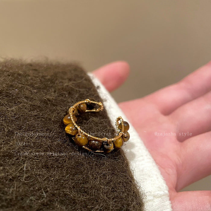 Wholesale Simple ring temperament retro light luxury niche versatile ring