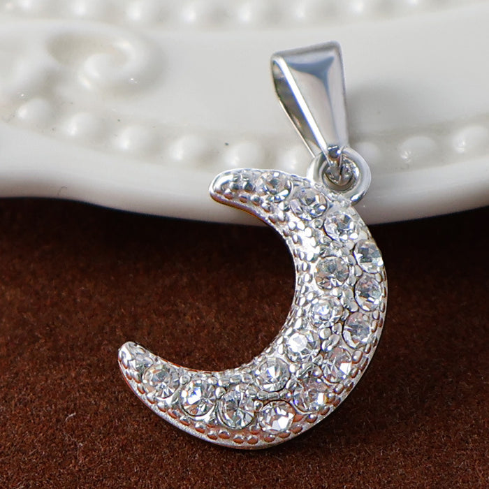 Wholesale 6PCS/SET Stainless Steel Single Pendant Gold Plated