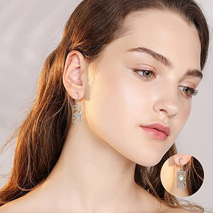 Wholesale Moon Stars Sun Earrings,  Tarot Cards