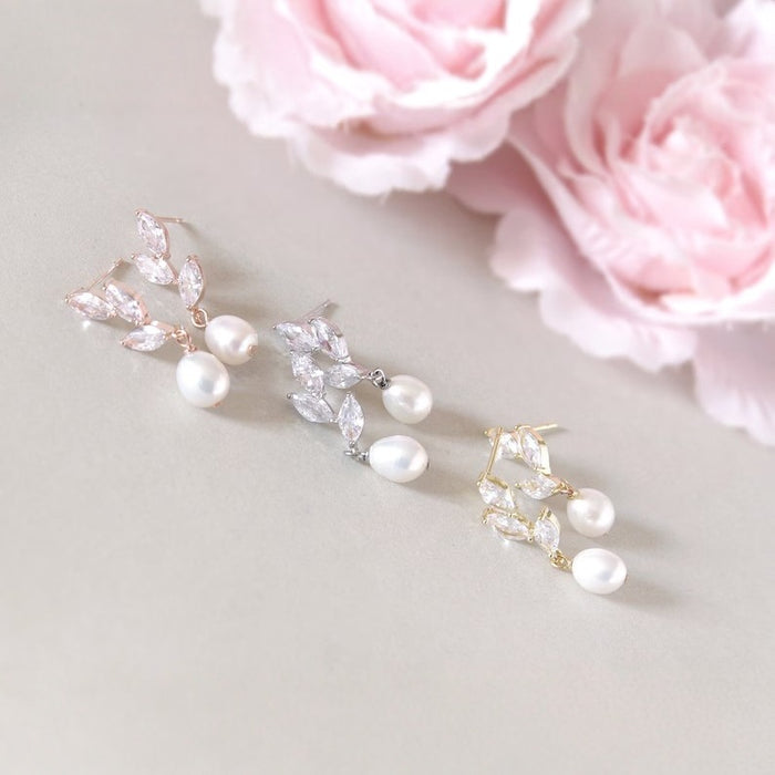 Wholesale Personalized earrings, temperament, pearl earrings, jewelry