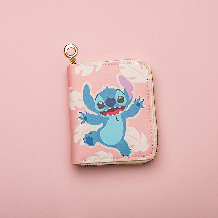 Wholesale Wallet short zipper student wallet small wallet coin purse card holder