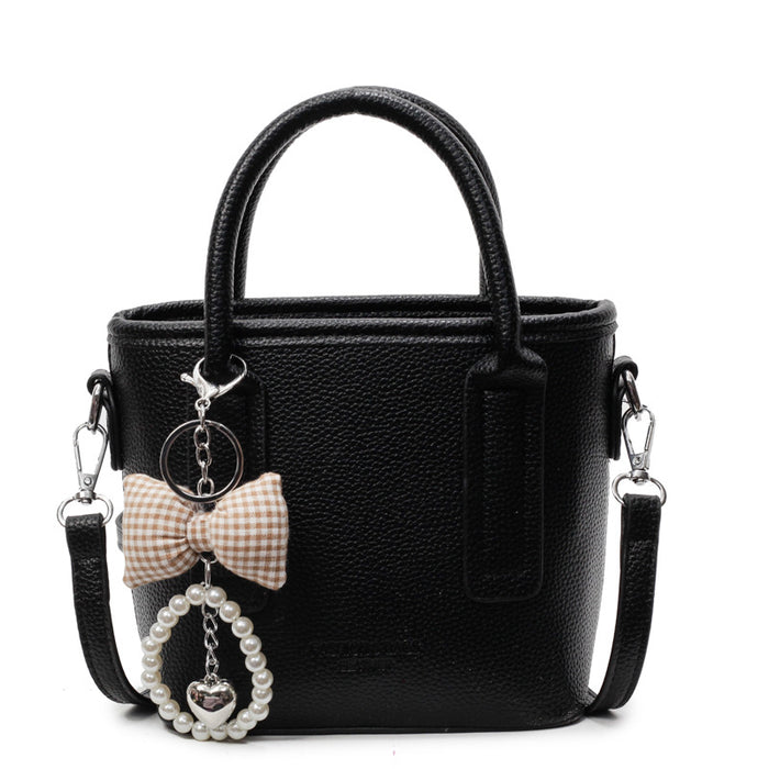 Wholesale New Small Bag Texture Handheld Bucket Bag Versatile Retro Commuter Crossbody Bag
