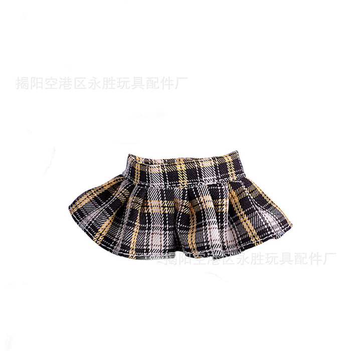 Wholesale 6pcs/set Only Clothes Are Suitable for Vinyl Dolls,  Plush Dolls and Other Wearable Wool Clothes to Change Clothes