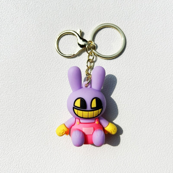 Wholesale PVC Cartoon Doll Keychain JDC-KC-WuYi277