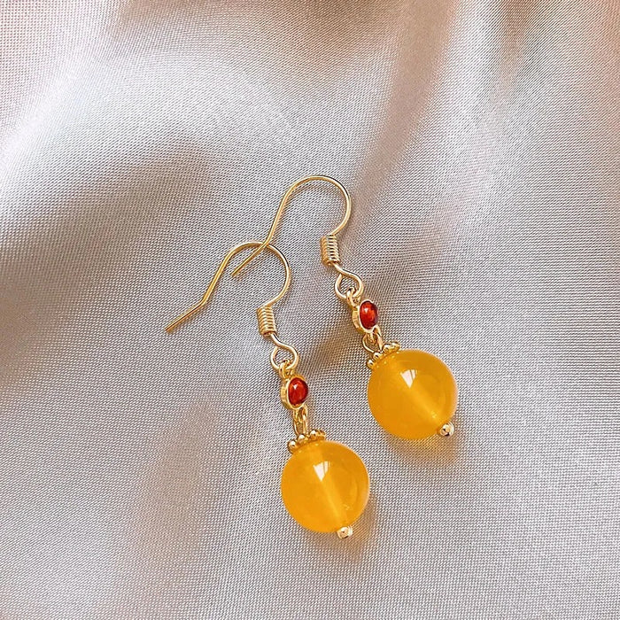 Wholesale Small niche circular earrings, new earrings, light luxury, high-end, elegant temperament