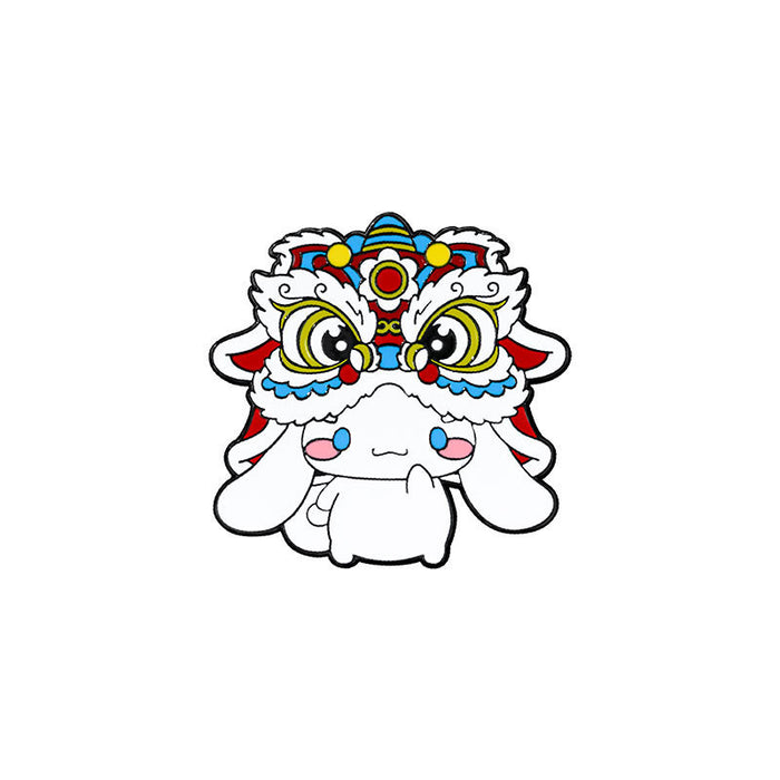 Wholesale Cartoon Metal Enamel Badge  Dance Cute Brooch Accessories