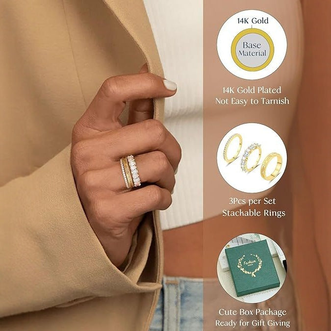 Wholesale Zircon geometric ring, niche, high-end, light luxury, fashionable, unique, elegant, exquisite, versatile, open index finger ring