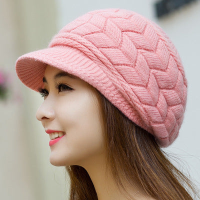 Wholesale Warm Knitted Wool Hats for Middle-aged and Elderly People JDC-HT-PX002