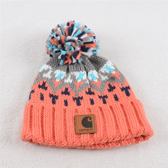 Wholesale Hat Acrylic Warm Pom Knitted Hat (F) JDC-FH-KuT013
