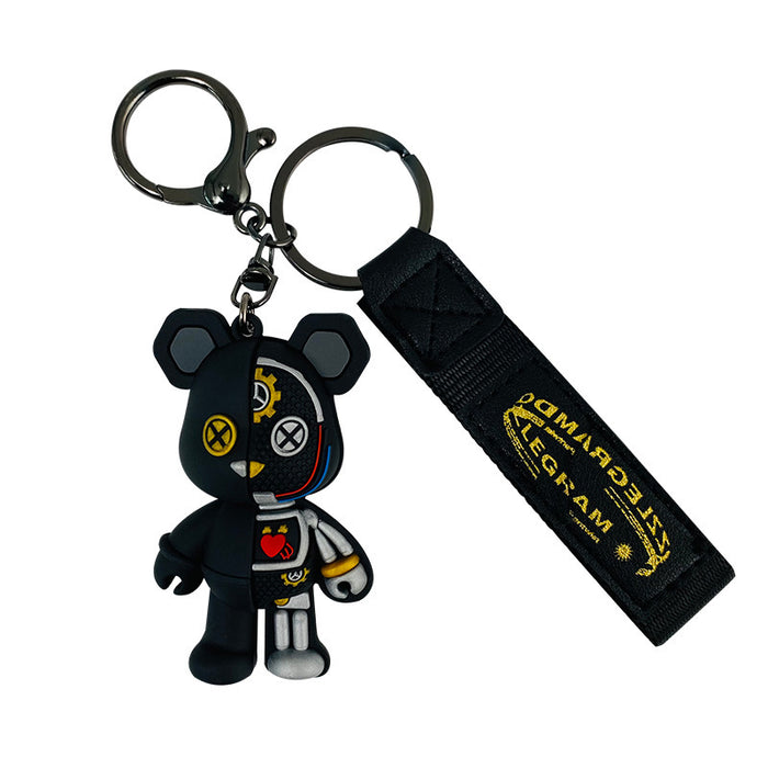 Wholesale Silicone Cute Cartoon Keychain JDC-KC-Chaow002