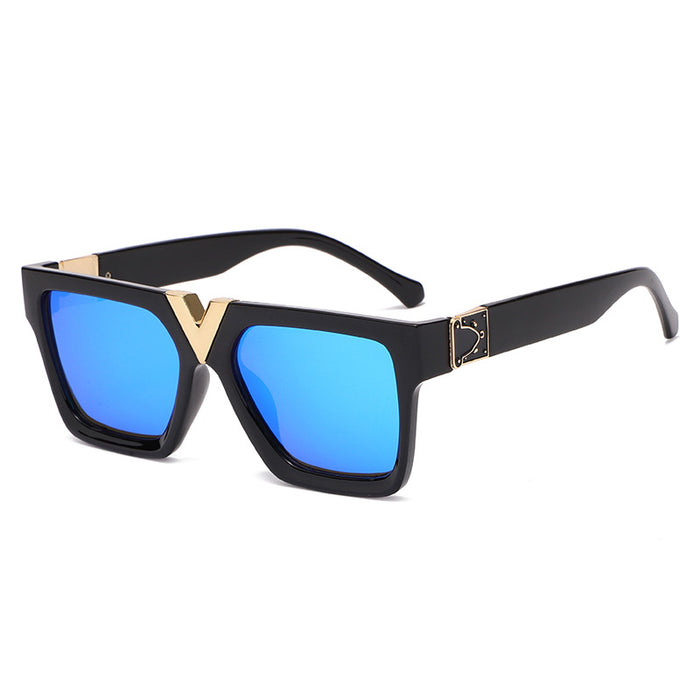 Wholesale Fashion Large Frame Sunglasses Box Sunglasses Cross border