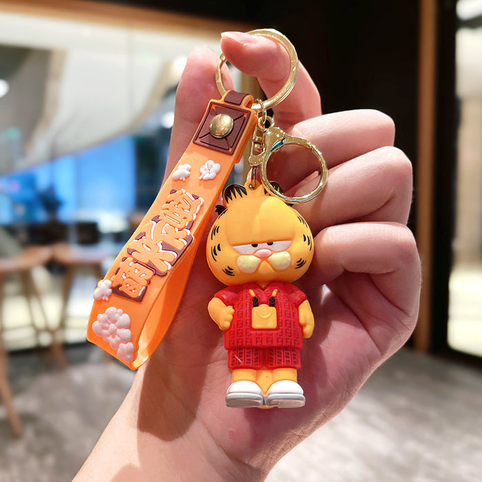 Wholesale Cartoon Exquisite Cute Doll Couple Key Chain Car Ornaments JDC-KC-NLu044