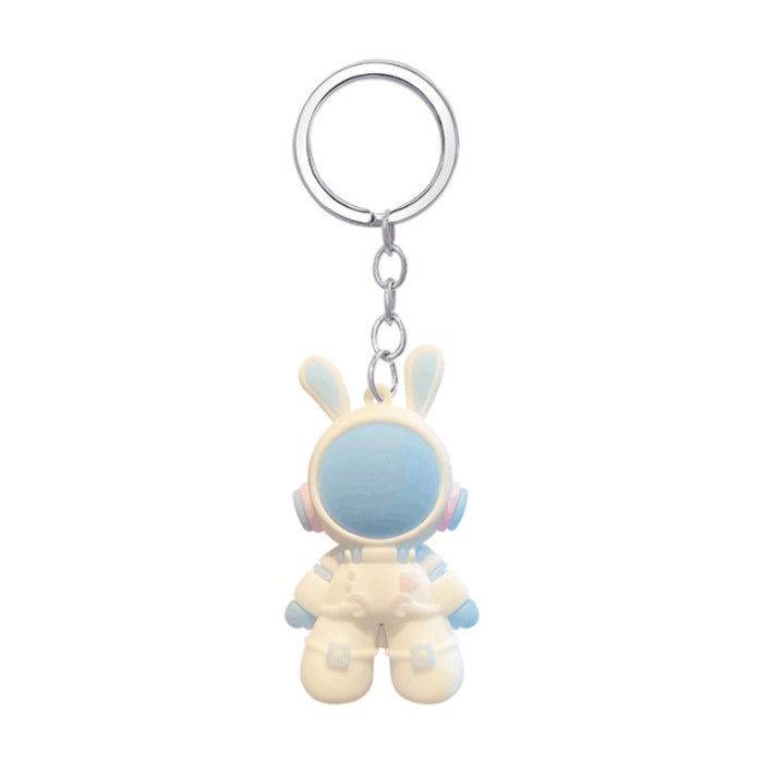 Wholesale  Space Rabbit Keychain - Keychains  Cartoon Doll Keychain Car Pendant Cartoon Keychain