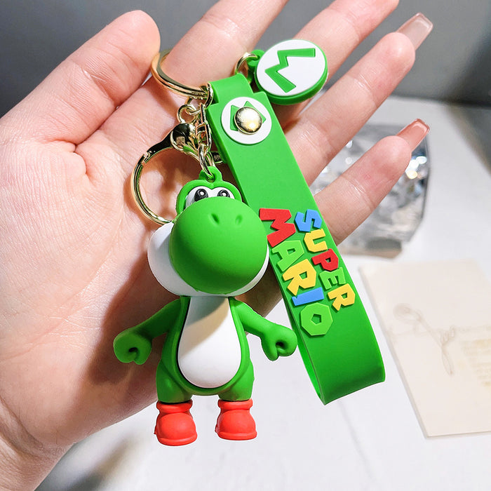 Wholesale Cartoon Anime PVC Keychain Cute Couple Car Pendant Bag Pendant