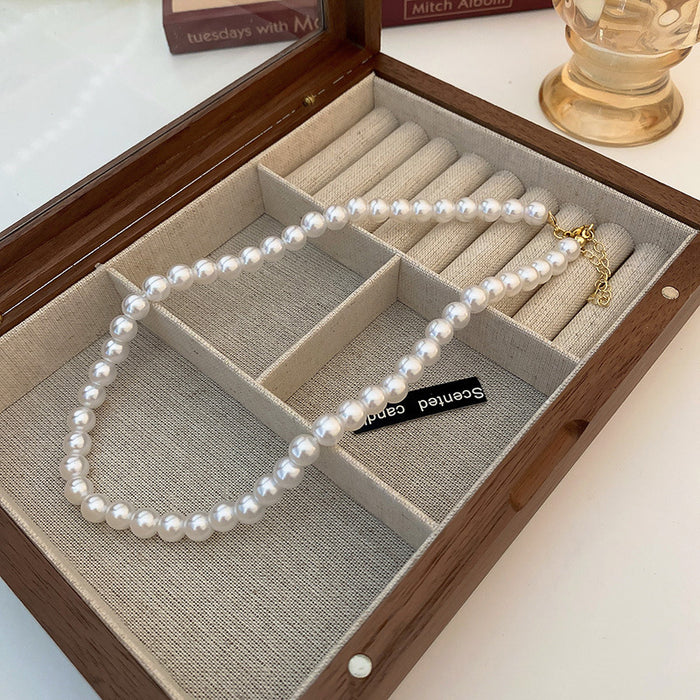 Wholesale Pearl Necklace JDC-NE-FengMei002