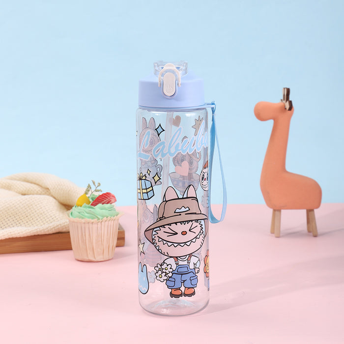 Wholesale Children' s Cartoon Straw Water Tumblers Cup