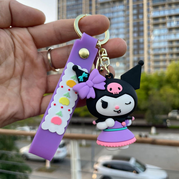 Wholesale Keychain Cute Doll Bag Pendant Hanging Decoration Car Keychain Ring