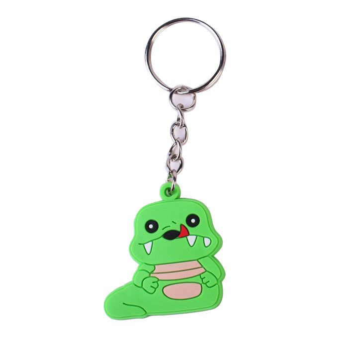 Wholesale 10pcs Creative Cartoon Alien PVC Keychains JDC-KC-MiLai006