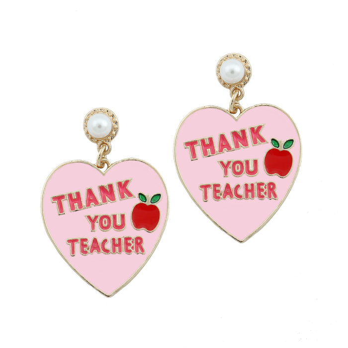 Wholesale love enamel Joker temperament creative personality women earrings earrings