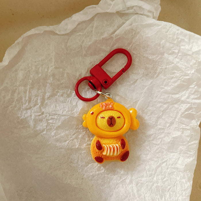 Wholesale Keychain pendant, cute cartoon backpack hanging accessory, accessory