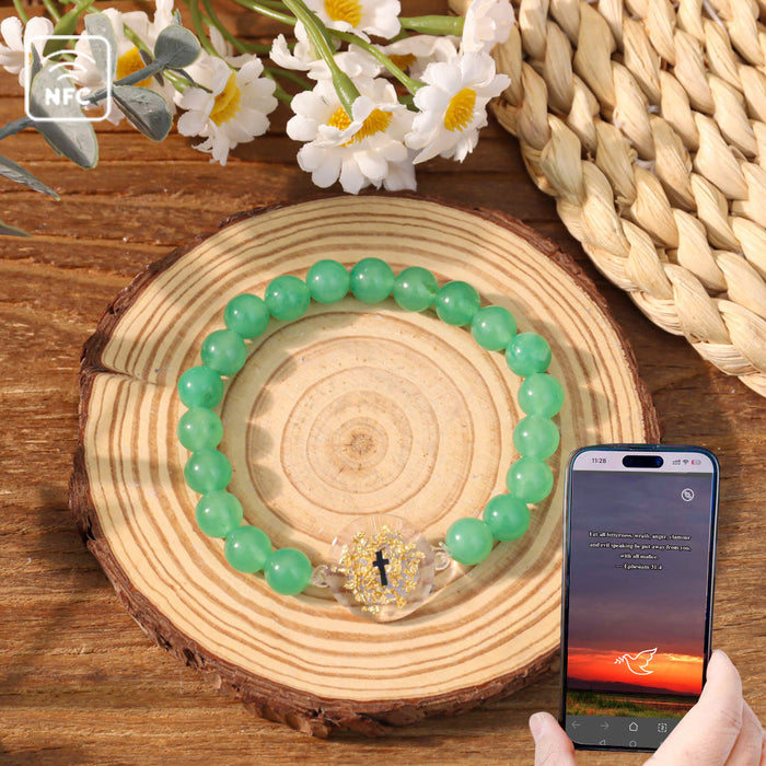 Wholesale Induction cross elastic stone bracelet niche crystal bracelet jewelry