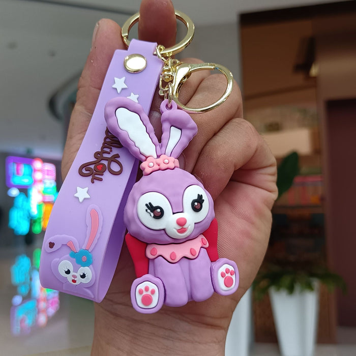 Wholesale PVC Cartoon Doll Keychain JDC-KC-YiChang007