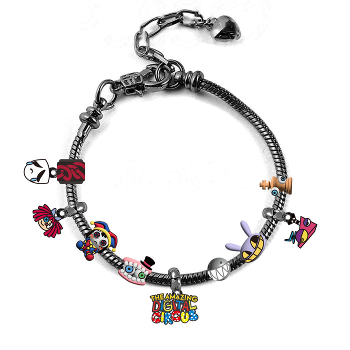 Wholesale anime digital circus  beaded bracelet jewelry