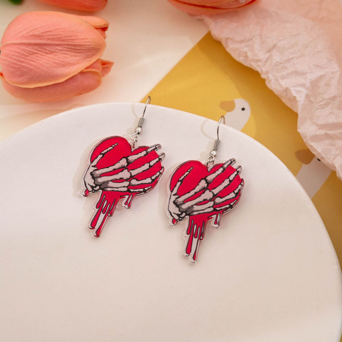 Wholesale Cartoon Valentine's Day Love Dwarf Acrylic Earrings JDC-ES-MDD104