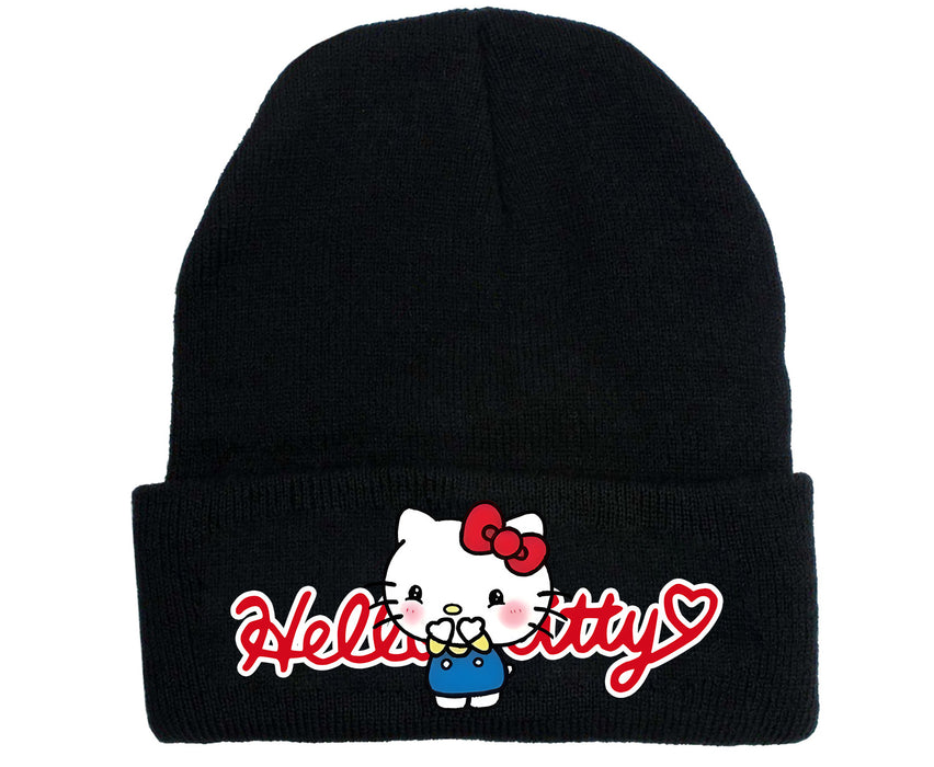 Wholesale  Knitted Hat Pattern Velvet Hat Curled Warm Protection Hat