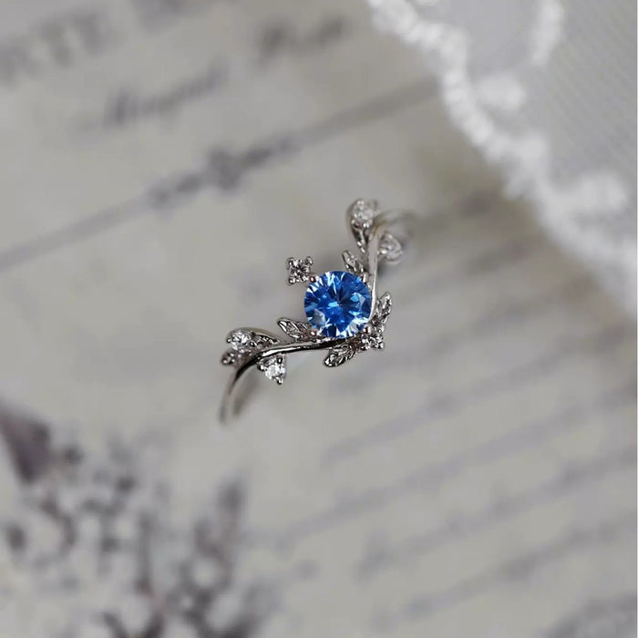 Wholesale Original niche natural stone light luxury versatile simple ring