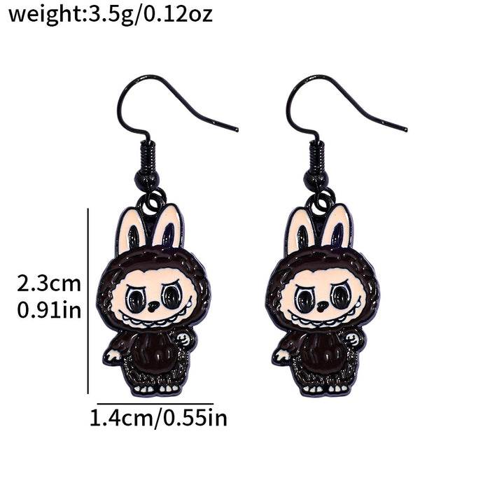 Wholesale Personality Peripheral Cartoon Oil Drop Earrings Creative Accessories