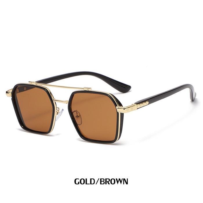 Wholesale Sunglasses Men's Fashionable and Generous Frame Sunglasses Men's Anti-blue Glasses