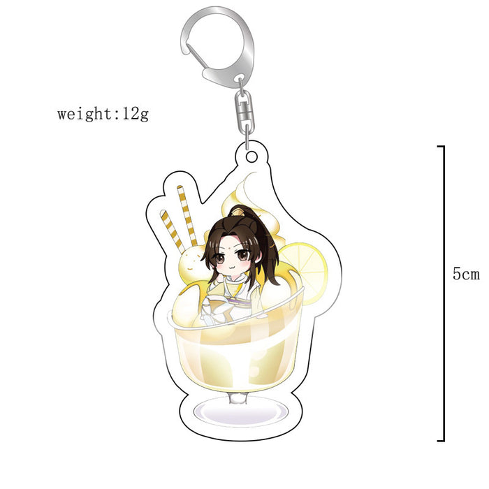 Wholesale Anime peripheral acrylic keychain pendant