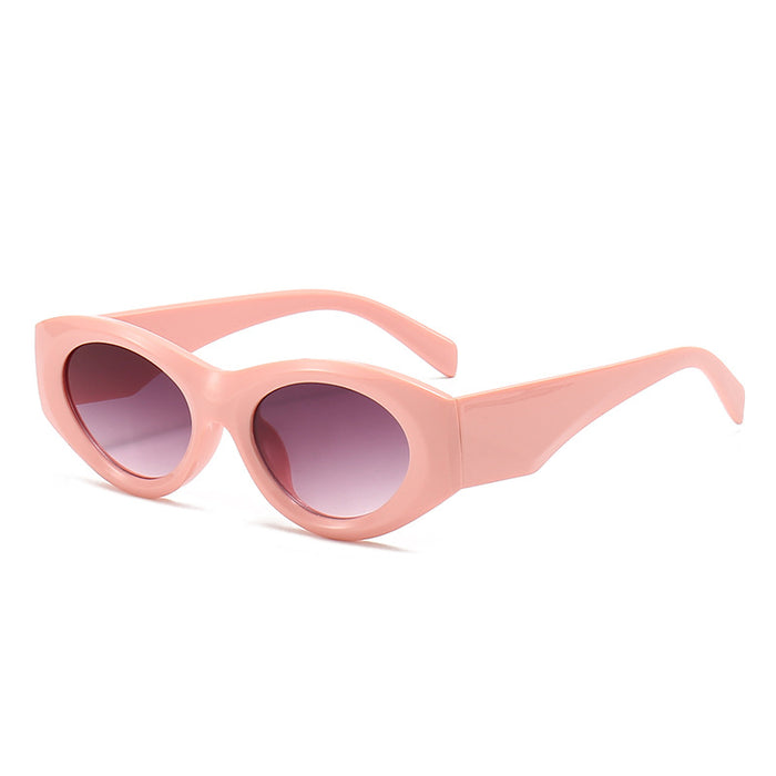 Wholesale Retro triangle cat eye sunglasses, sunglasses, internet famous fashion sunglasses