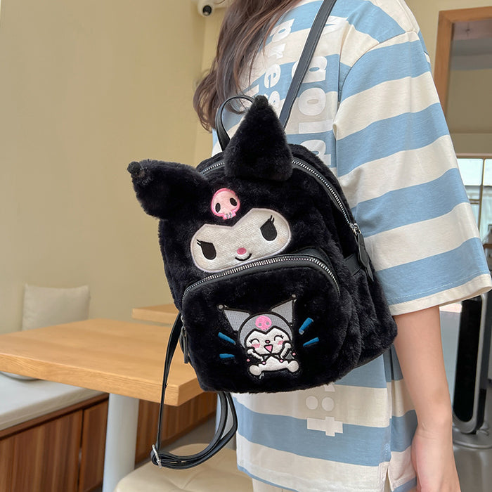 Wholesale Cartoon Cute Mini Plush Backpack Bags JDC-BP-Youk005