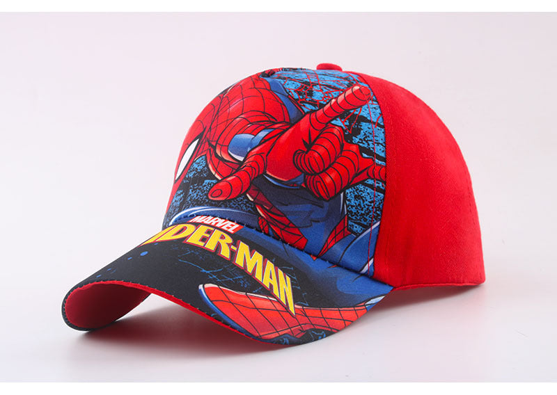 Wholesale Children' s Hat Cartoon Boys Baseball Cap Summer New Sunshade Cap